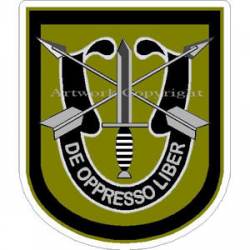 U.S. Army 1st. Special Forces - Sticker