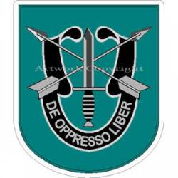 U.S. Army 19th. Special Forces - Sticker