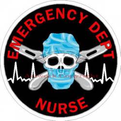 Emergency Dept. Nurse - Sticker
