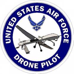 US Air Force Drone Pilot - Sticker