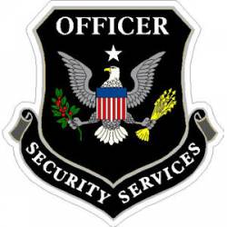 Security Services Officer - Sticker