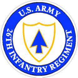 US Army 26th Infantry Regiment - Sticker