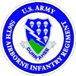 US Army 506th Airborne Infantry Regiment - Sticker