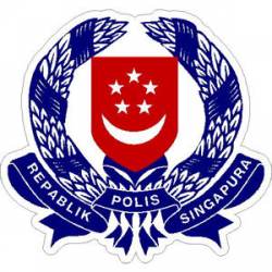Republic of Singapore Police - Sticker