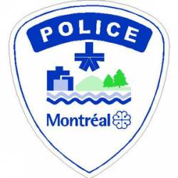 Montreal Canada Police - Sticker