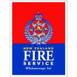 New Zealand Fire Service - Sticker