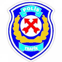 Traffic Police Trafik Polis Turkey - Sticker