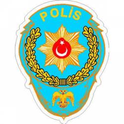 Police Turkey Polis - Sticker