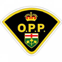 Ontario Canada Police - Sticker