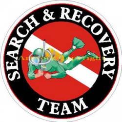Search & Recovery Team - Sticker