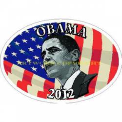 Obama 2012 Political - Sticker