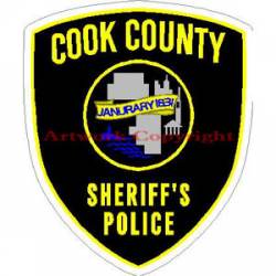 Cook County Sheriff's Police - Sticker