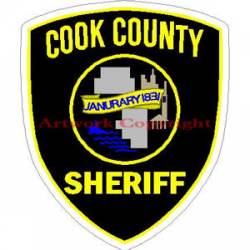 Cook County Sheriff - Sticker
