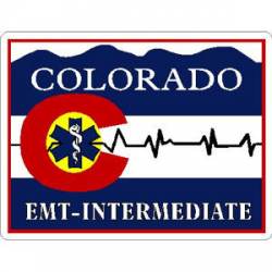 Colorado EMT-Intermediate - Sticker