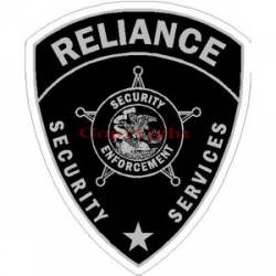 Reliance Security Services Subdued - Sticker
