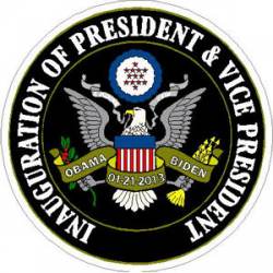Inauguration of President Obama 01-21-2013 - Sticker