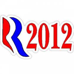 Romney R Logo 2012 - Sticker