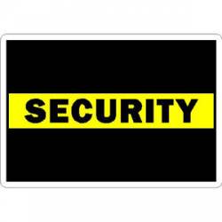 Thin Yellow Line Security - Sticker