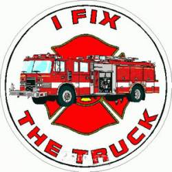 I Fix The Truck - Sticker