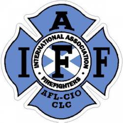 Scottish IAFF International Association Firefighters  - Sticker