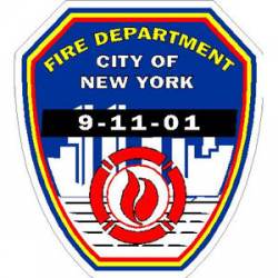 9-11-01 FDNY - Sticker
