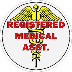 Registered Medical Assistant - Decal