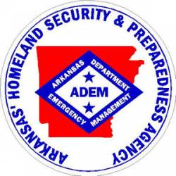 Arkansas Homeland Security & Preparedness - Sticker