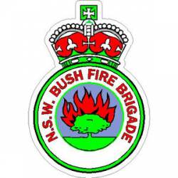 N.S.W. Bush Fire Brigade - Sticker