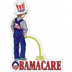 Piss On Obamacare - Vinyl Sticker