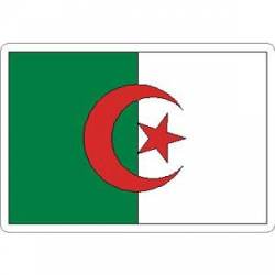 Algeria Flag - Rectangle Sticker
