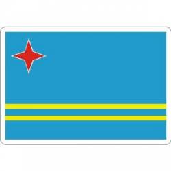 Aruba Flag - Rectangle Sticker