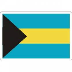 Bahamas Flag - Rectangle Sticker