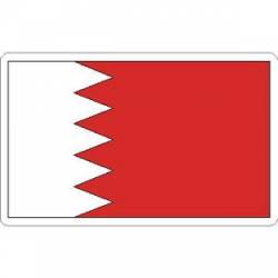 Bahrain Flag - Rectangle Sticker