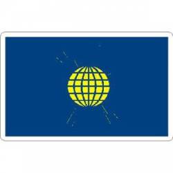 British Commonwealth Flag - Rectangle Sticker