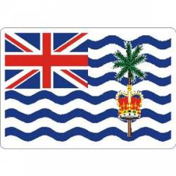 British Indian Ocean Territory Flag - Rectangle Sticker