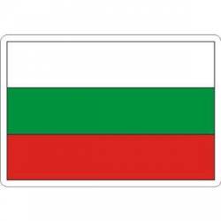 Bulgaria Flag - Rectangle Sticker
