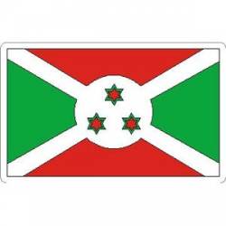 Burundi Flag - Rectangle Sticker