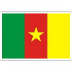 Cameroon Flag - Rectangle Sticker