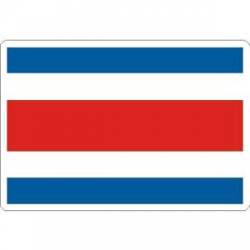 Costa Rica Flag - Rectangle Sticker