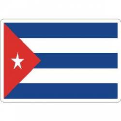 Cuba Flag - Rectangle Sticker