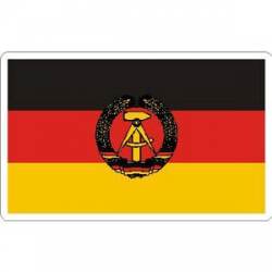 Deutsche Demokratische Republik Flag - Rectangle Sticker
