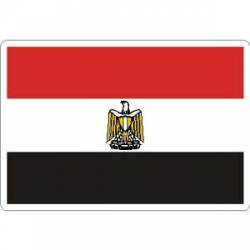 Egypt Flag - Rectangle Sticker