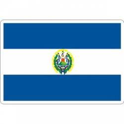 El Salvador Flag - Rectangle Sticker