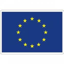 European Union Flag - Rectangle Sticker