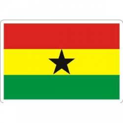 Ghana Flag - Rectangle Sticker