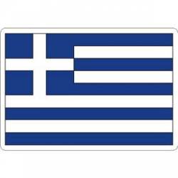 Greece Flag - Rectangle Sticker