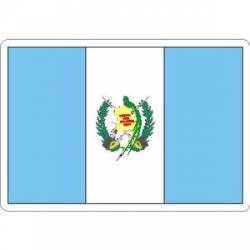 Guatemala Flag - Rectangle Sticker