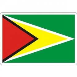 Guyana Flag - Rectangle Sticker