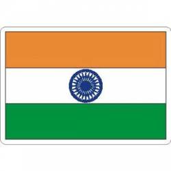 India Flag - Rectangle Sticker