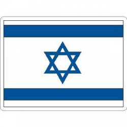 Israel Flag - Rectangle Sticker